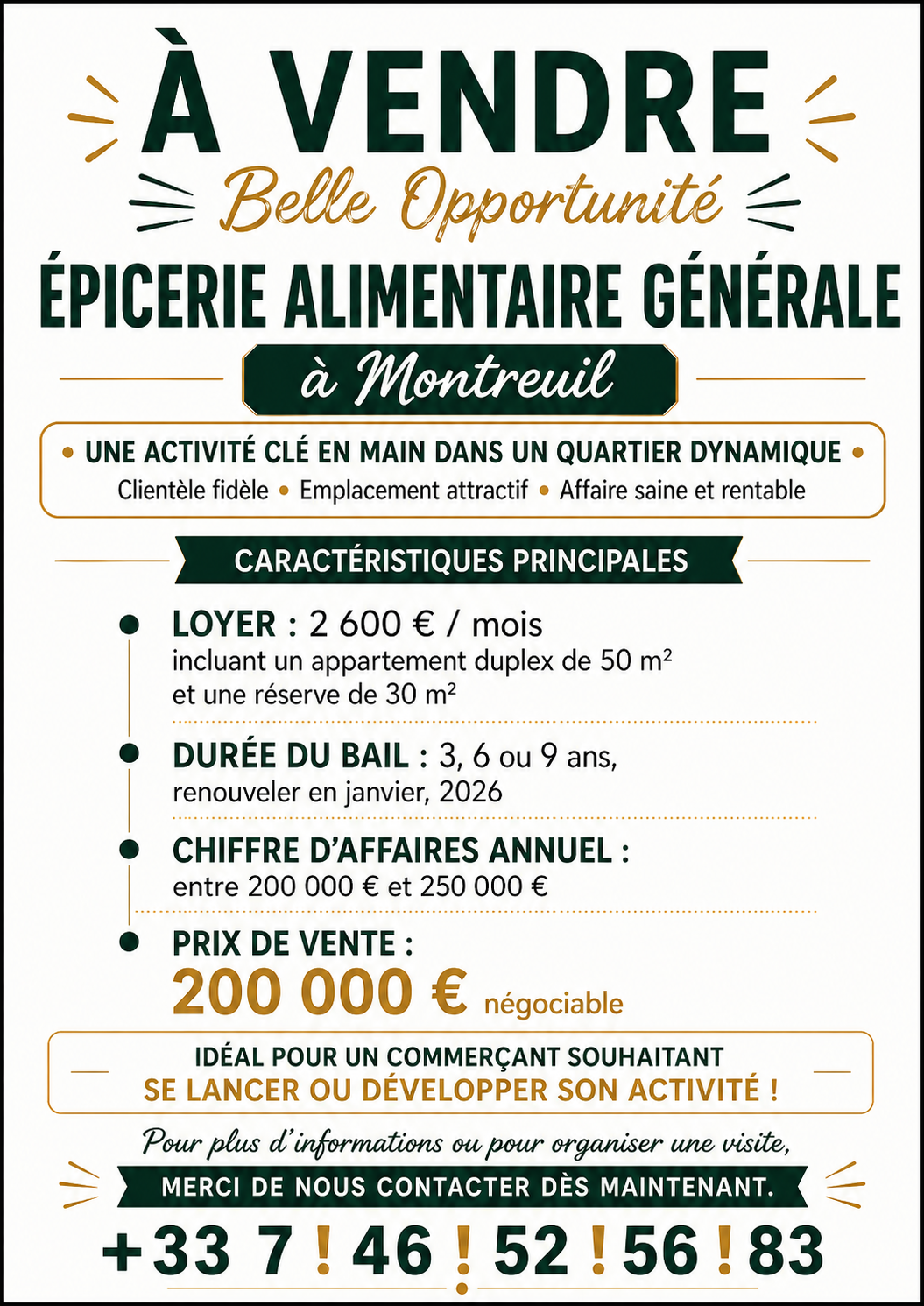 Alimentation générale — 1/1