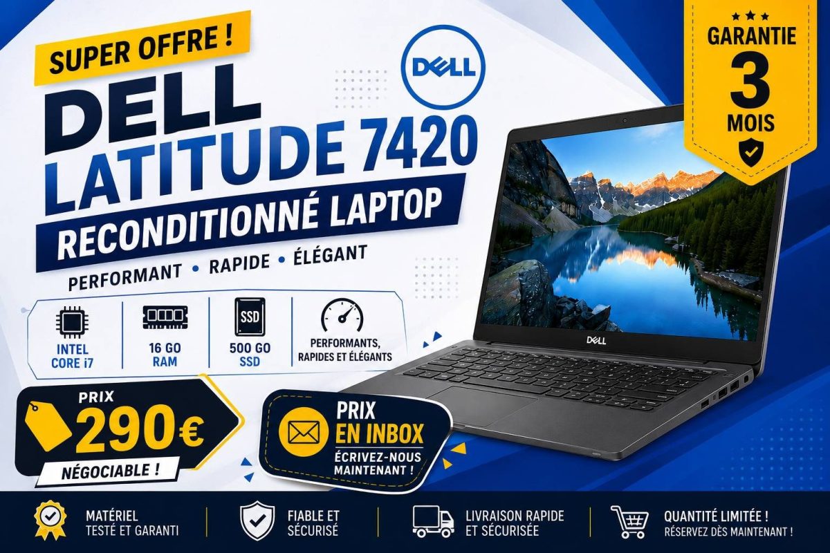 💻 சக்திவாய்ந்த Laptop விற்பனைக்கு | Dell Latitude 7420 Laptop – Super Offer!🔥 — 1/4