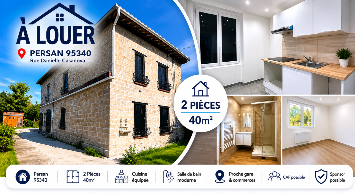 🏠 2 Pièces வீடு வாடகைக்கு | Appartement à Louer — 1/5