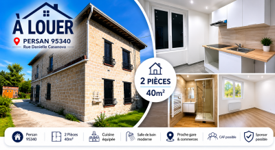 🏠 2 Pièces வீடு வாடகைக்கு | Appartement à Louer