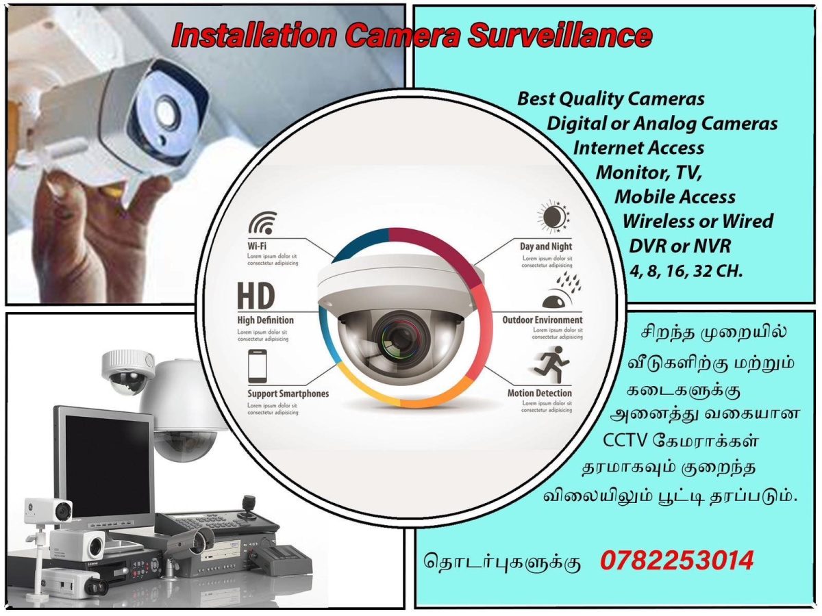 Installation Camera Surveillance(CCTV) — 1/1