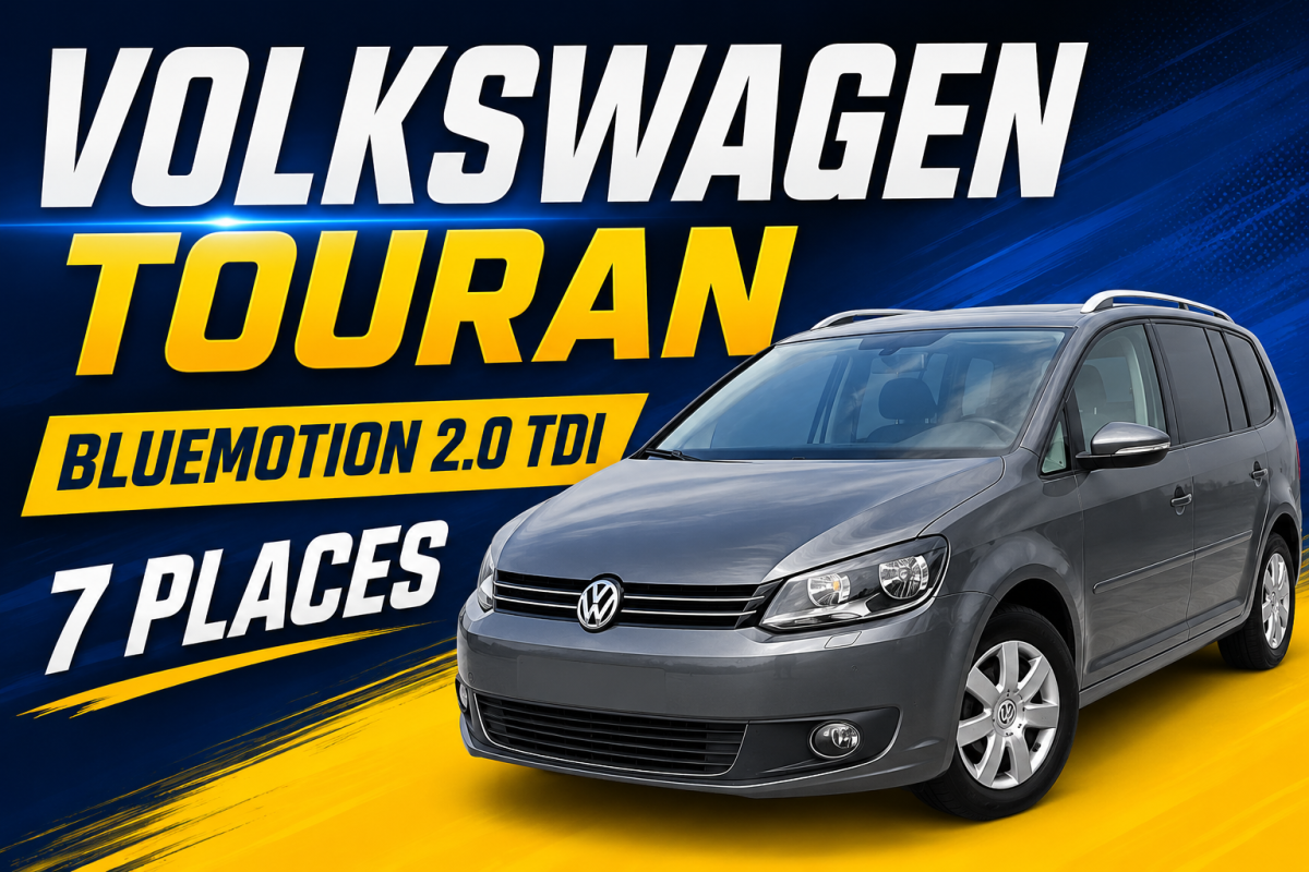 🚗 À VENDRE / கார் விற்பனைக்கு – Volkswagen Touran BlueMotion 2.0 TDI – 7 Places — 3/3