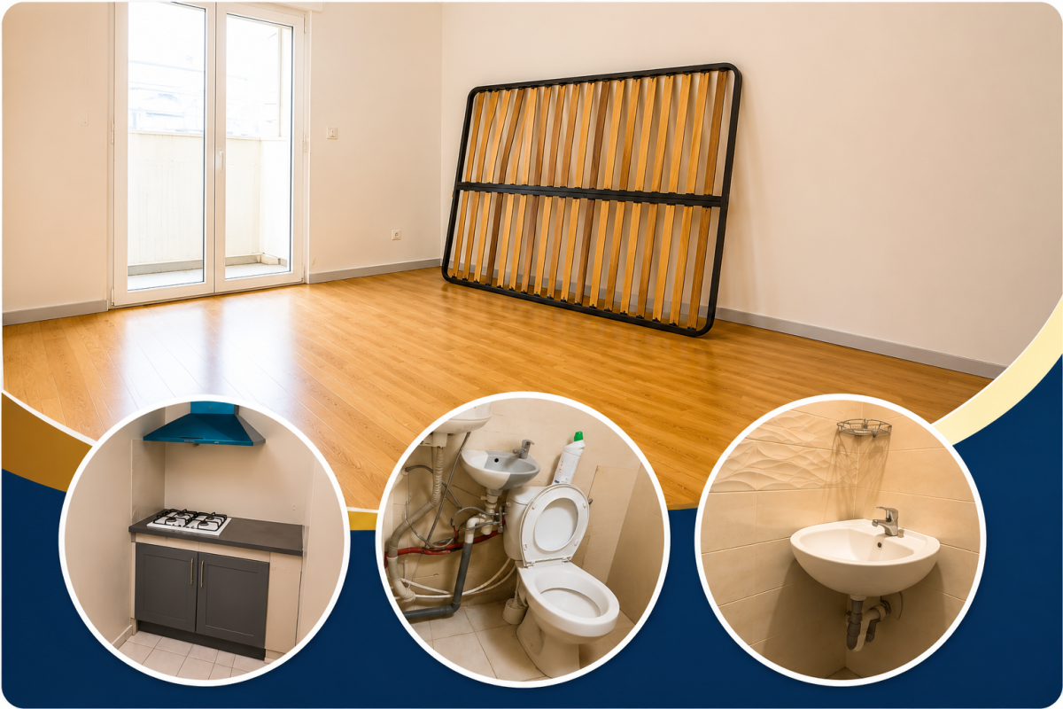 🏡3 Pièces வீடு வாடகைக்கு உள்ளது | 2 Chambres 3p à louer — 2/2