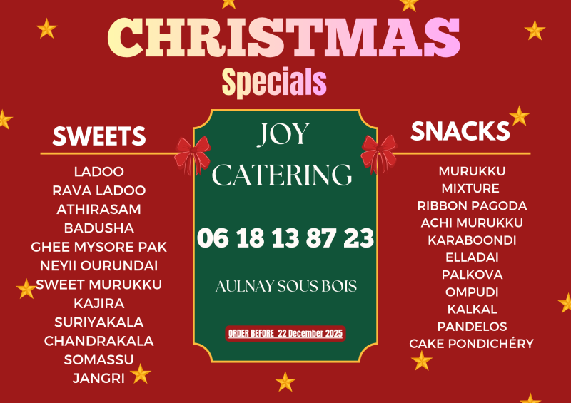 JOY CATERING CHRISTMAS SWEETS AND SNACKS